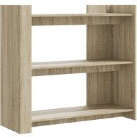 Berkfield Home Console Table Sonoma Oak 100x35x90 cm Engineered Wood in Light Brown | Size: 100 x 35 x 90 cm