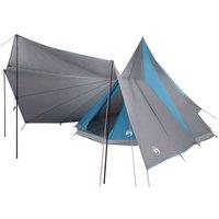 Berkfield Home Family Tent Tipi Blue 12-Person Waterproof