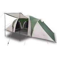 Berkfield Home Family Tent Dome 6-Person Green Waterproof