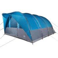 Berkfield Home Family Tent Tunnel 7-Person Blue Waterproof