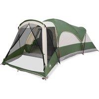 Berkfield Home Family Tent Tunnel 8-Person Green Waterproof