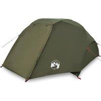 Berkfield Home Fishing Tent 5-Person Olive Green Waterproof