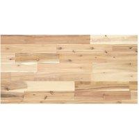 Berkfield Home Floating Shelf 100x40x4 cm Untreated Solid Wood Acacia in Brown | Size: 100 x 40 x 4 cm