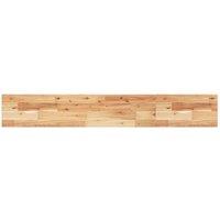 Berkfield Home Floating Shelf 140x20x2 cm Oil Finished Solid Wood Acacia in Brown | Size: 140 x 20 x 2 cm