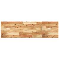 Berkfield Home Floating Shelf 140x40x4 cm Oil Finished Solid Wood Acacia in Brown | Size: 140 x 40 x 4 cm
