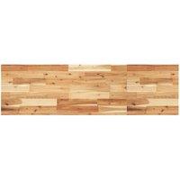 Berkfield Home Floating Shelf 160x40x4 cm Oil Finished Solid Wood Acacia in Brown | Size: 160 x 40 x 4 cm