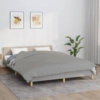 Berkfield Home Weighted Blanket Grey 200x200 cm 9 kg Fabric
