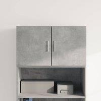Berkfield Home Wall Cabinet Concrete Grey 70x42.5x40 cm Engineered Wood
