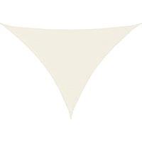 Berkfield Home Sunshade Sail Oxford Fabric Triangular 5x6x6 m Cream