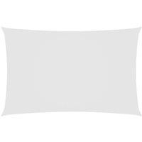 Berkfield Home Sunshade Sail Oxford Fabric Rectangular 2.5x5 m White