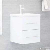 Berkfield Home Sink Cabinet White 41x38.5x48 cm Engineered Wood