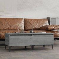 Berkfield Home Side Tables 2 pcs Grey Sonoma 50x46x35 cm Engineered Wood | Size: 50 x 46 x 35 cm