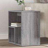 Berkfield Home Side Tables 2 pcs Grey Sonoma 50x30x50 cm Engineered Wood | Size: 50 x 30 x 50 cm