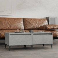 Berkfield Home Side Tables 2 pcs Concrete Grey 50x46x35 cm Engineered Wood | Size: 50 x 46 x 35 cm