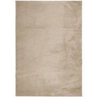 Berkfield Home Rug HUARTE Short Pile Soft & Washable Sand 140x200 cm in Light Sand | Size: Medium