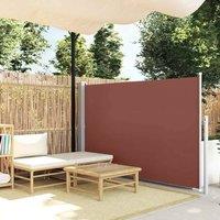 Berkfield Home Retractable Side Awning 140 x 300 cm Brown