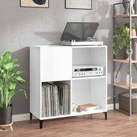 Berkfield Home Record Cabinet White 84.5x38x89 cm Engineered Wood