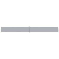Berkfield Home Patio Retractable Side Awning 140x1200 cm Anthracite in Grey