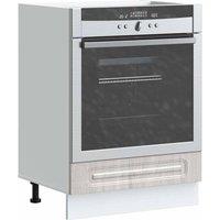 Berkfield Home Oven Cabinet Kalmar Grey Sonoma Engineered Wood