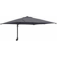 Berkfield Home Outdoor Umbrella Anthracite Polyester, Powder-Coated Steel Large in Charcoal