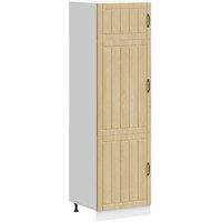 Berkfield Home Kitchen Cupboard Lucca Sonoma Oak Engineered Wood in Light Brown