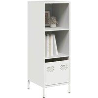 Berkfield Home Highboard White 35x39x103.5 cm Steel