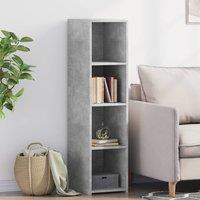 Berkfield Home Highboard Concrete Grey 30x41x124 cm Engineered Wood | Size: 30 x 41 x 124 cm