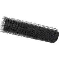 Berkfield Home Hexagon Fence Grey 0.6x100 m Steel in Dark Grey