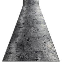 RugsX Anti-Slip Marl Runner in Grey | Size: 100 cm x 210 cm