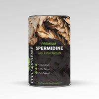 Feel Supreme Premium Spermidine & Astaxanthin Complex 60 Caps in Black