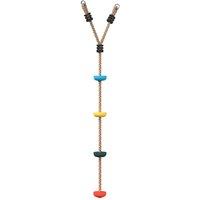 Berkfield Home Disc Rope Swing for Kids with 4 Treads Multicolour