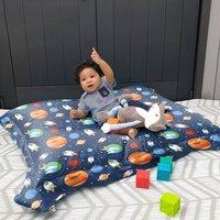 rucomfy Beanbags rucomfy Outer Space Kids Squarbie Bean Bag - Versatile Kids Seating
