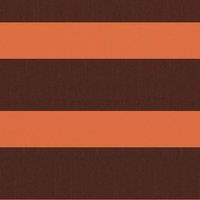 Berkfield Home Balcony Screen Orange & Brown 90x300 cm Oxford Fabric