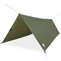 Berkfield Home Camping Tarp Olive Green 406x306 cm Waterproof