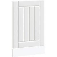 Berkfield Home Dishwasher Panel Lucca White Engineered Wood