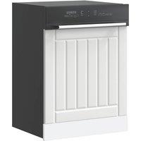 Berkfield Home Dishwasher Panel Lucca White Engineered Wood