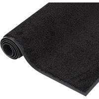 Berkfield Home Doormat Black 80x120 cm