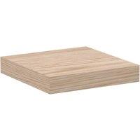 Berkfield Home Floating Shelf 23x23.5x4 cm Engineered Wood in Light Tan