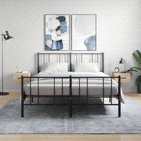 Berkfield Home Wall-mounted Bedside Cabinets 2 pcs Sonoma Oak 35x35x20 cm in Tan | Size: 35 x 35 x 20 cm