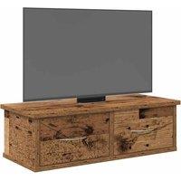 Berkfield Home Wall Cabinet Old Wood 60x26x18.5 cm Engineered Wood in Brown