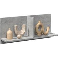 Berkfield Home Wall Cabinet 70x16.5x30 cm Concrete Grey Engineered Wood