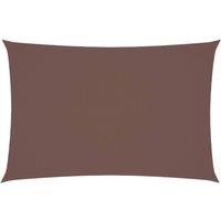 Berkfield Home Sunshade Sail Oxford Fabric Rectangular 2x4 m Brown