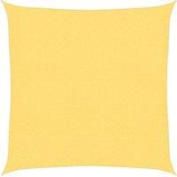 Berkfield Home Sunshade Sail HDPE Square 2x2 m Beige in Lemon