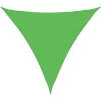 Berkfield Home Sunshade Sail 160 g/m Light Green 4x4x4 m HDPE