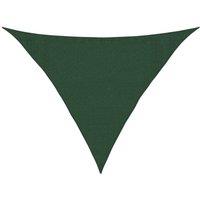 Berkfield Home Sunshade Sail 160 g/m Dark Green 3.5x3.5x4.9 m HDPE