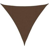 Berkfield Home Sunshade Sail 160 g/m Brown 4.5x4.5x4.5 m HDPE