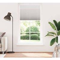 Berkfield Home Pleated Blind Light Grey 105x200 cm Fabric Width 104.4 cm Polyester