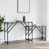 Berkfield Home Nesting Console Tables 2 pcs Grey Sonoma Engineered Wood