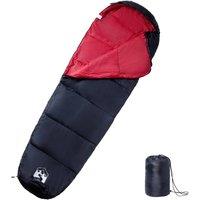 Berkfield Home Mummy Sleeping Bag for Adults Camping 3 Seasons in Navy