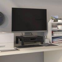Berkfield Home Monitor Stand Black 43x30.5x13 cm